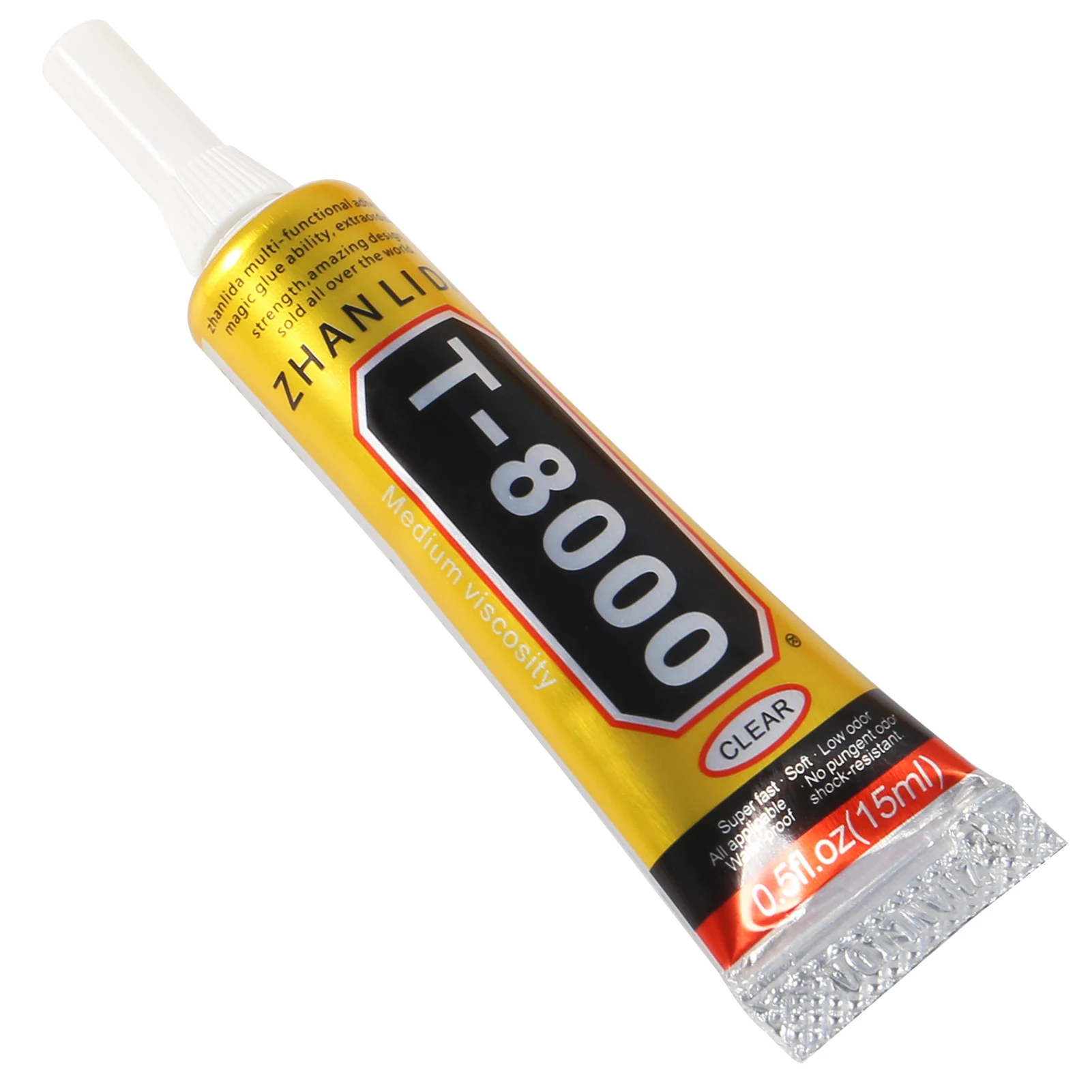 T-8000 15ML Multi Purpose Industrial Adhesive Jewelry Craft Rhinestone And Nail Gel T8000 DIY Phone Frame Fix Screen Glass Glue - купить по