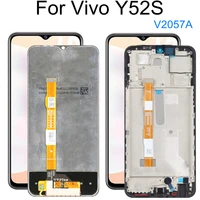 6 58 lcd for vivo y52s lcd v2057a display screen touch sensor digitizer assembly for vivo y52s 2020 display replacement