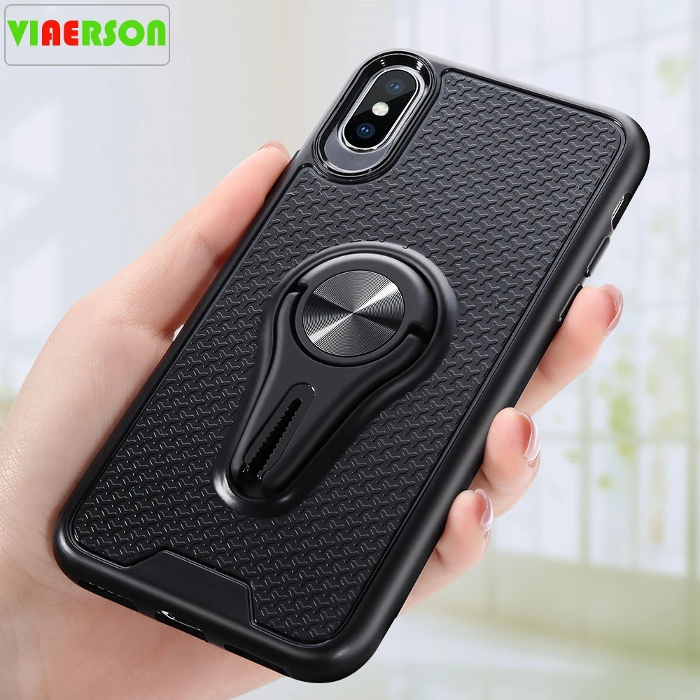 Case For Huawei P30 Lite Pro Mate20 Phone Shockproof Air Vent Mount Magentic Ring Holder Honor 10 | Мобильные телефоны и