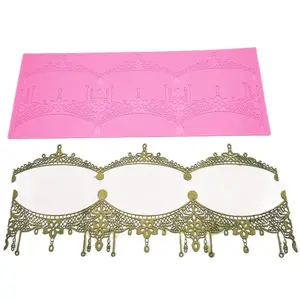 Гофрированные складные формы, инструменты для украшения тортов из мастики, силиконовые формы для выпечки шоколада, инструменты для выпечки тортов, Gumpaste Fimo k624