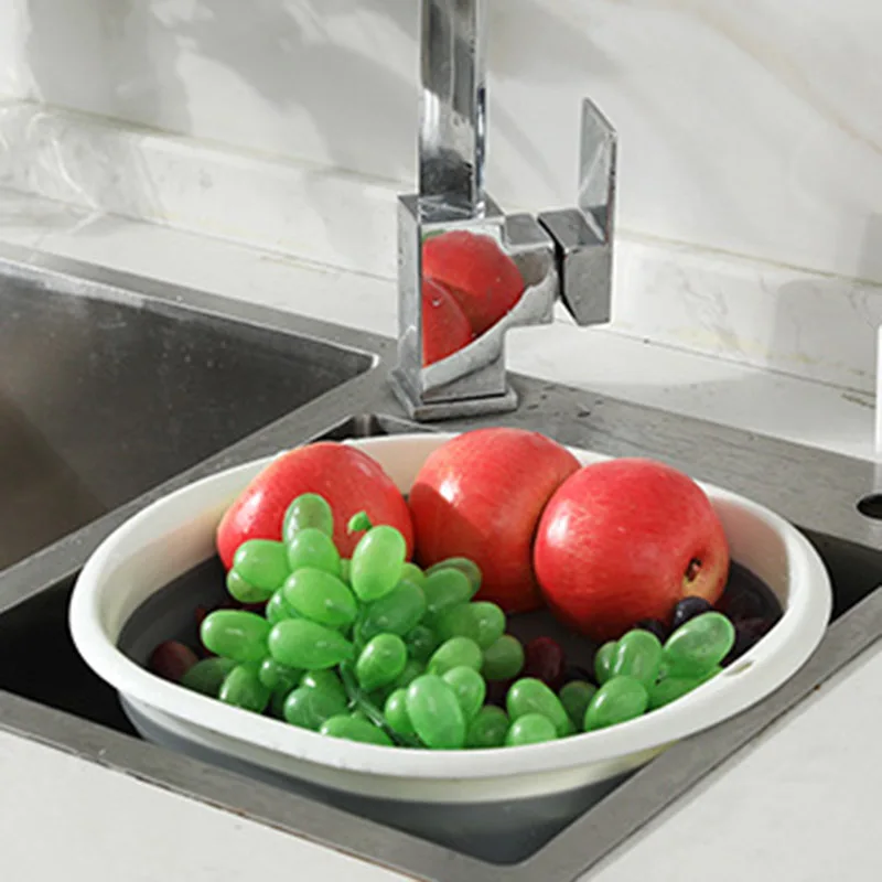 Складная раковина большая портативная сжатая для путешествий ульсветильник Кая