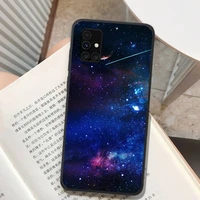 colorful space for galaxy universe phone case for samsung a91 10s 11 20 21 31 40 50 52 70 71 72 80 a2 core a10 a32 4g 5g case
