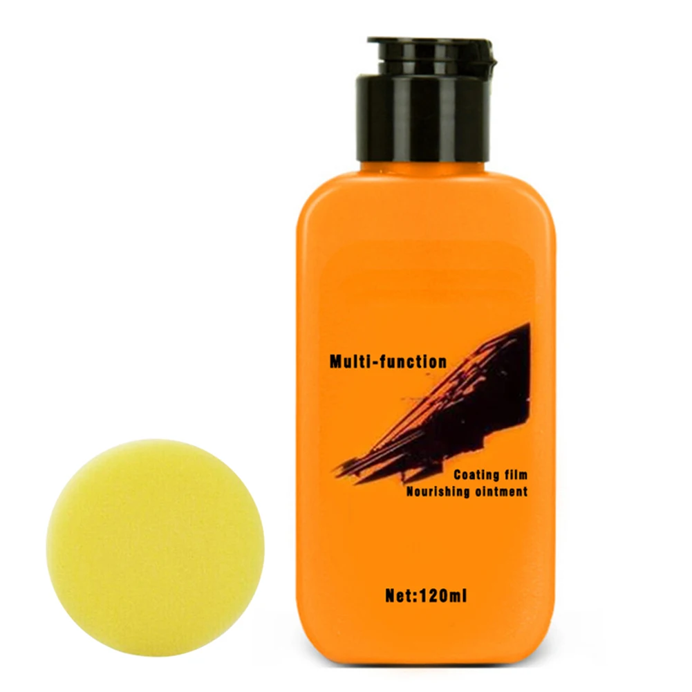 

Leather Renovated Coating Paste Maintenance Agent with Sponge for Seat Center Console TD326