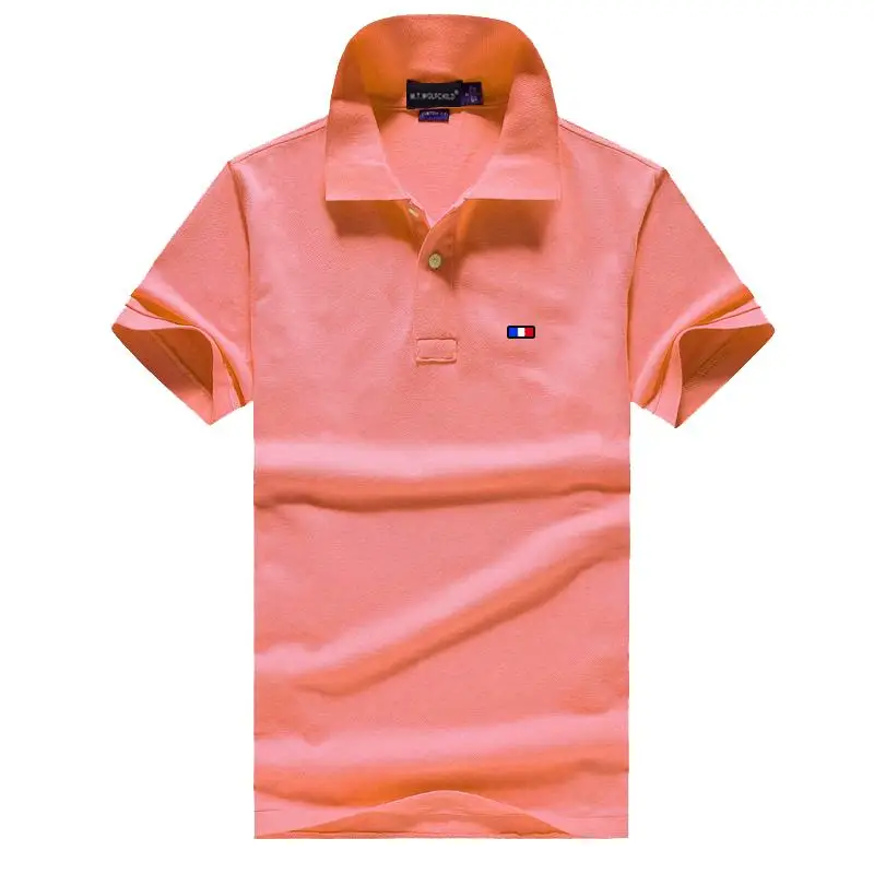 Рубашка-поло мужская с коротким рукавом Повседневная модная спортивная одежда