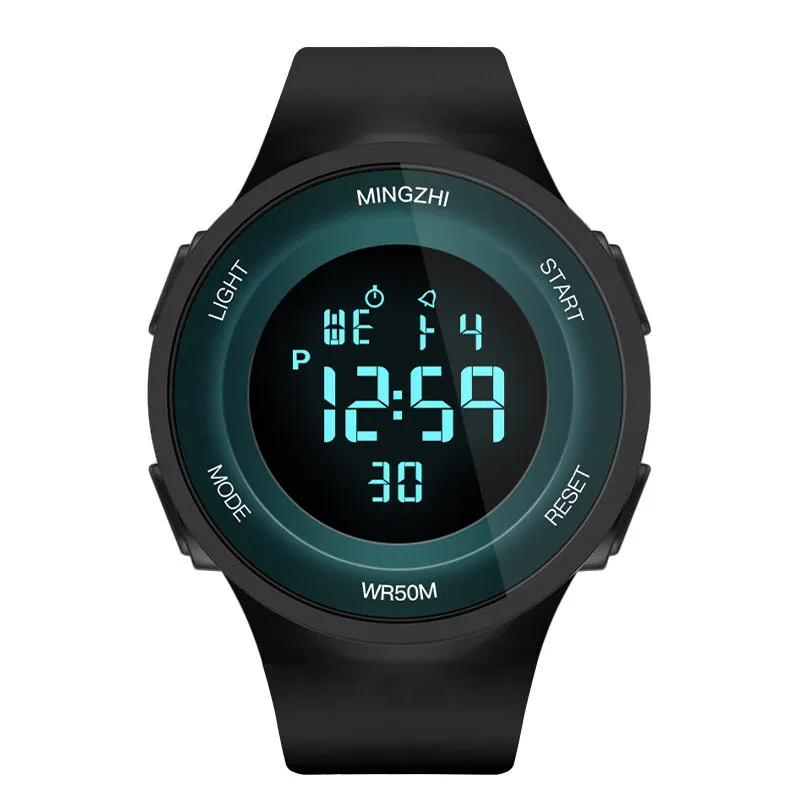 

Outdoor running noctilucent electronic watches multifunctional primary and secondary school students watch male children