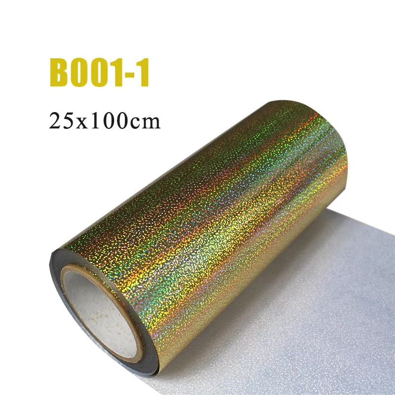 Распродажа!, 1 лист, 1" x 40"/30 см x 100 см, ПВХ, теплопередача, винил, сделай сам, термопресс, машина, футболка, железо на HTV печати - Цвет: B001-1