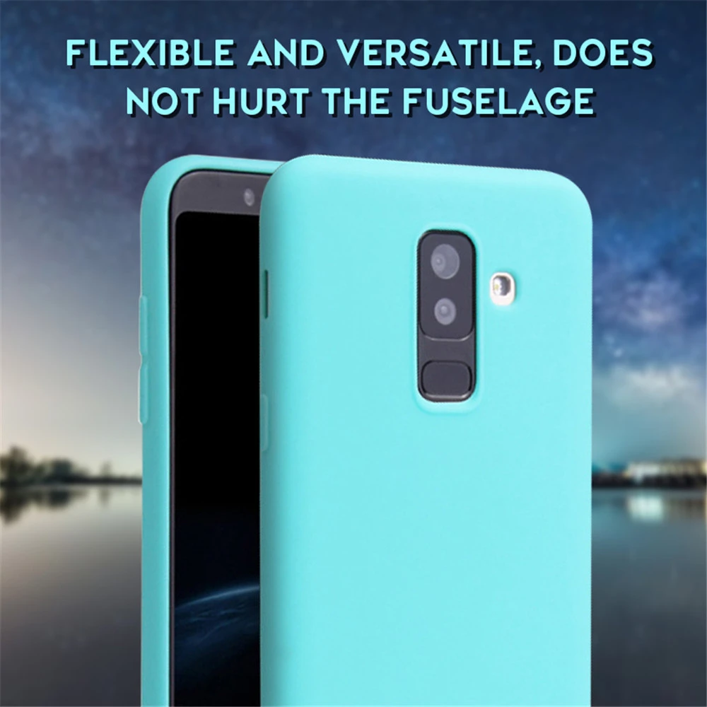 Мягкий силиконовый чехол карамельных цветов для Samsung Galaxy A10 A20 A30 A40 A50 A60 A70 M10 M20 S8 S9
