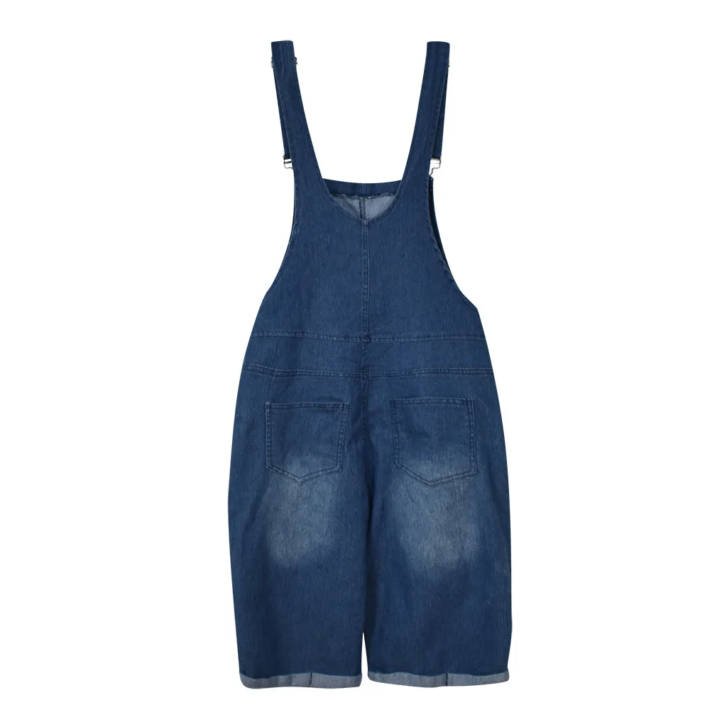 Женские летние комбинезоны модные джинсовые сексуальные длинные Комбинезоны #