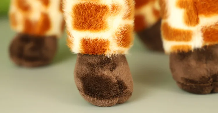 

Cute Plush giraffe toys Zoo gift soft stuffed dolls children birthday christmas gift