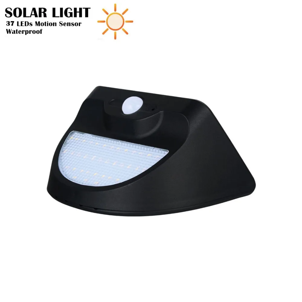 Светодиодный светильник на солнечной батарее садовый уличный водонепроницаемый