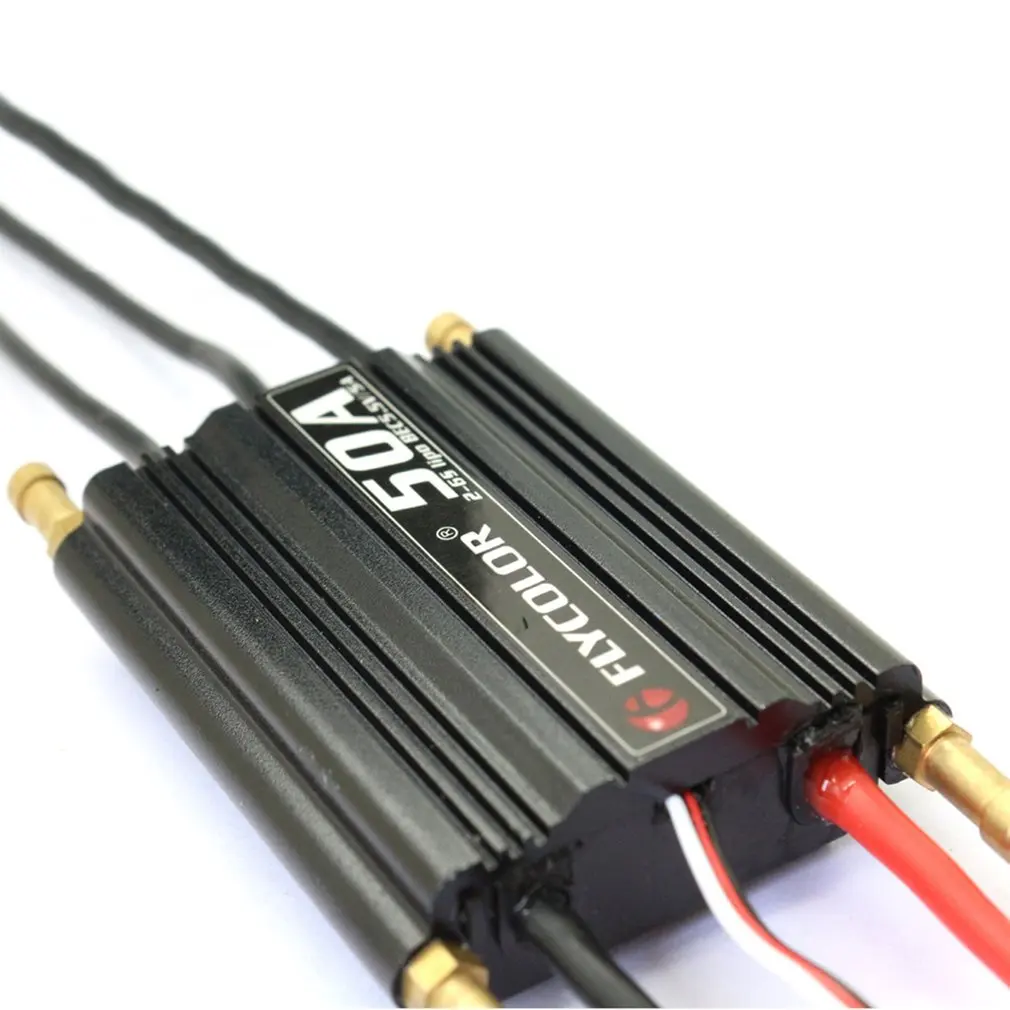 Flycolor 50A 70A 90A 120A 150A бесщеточный ESC 2-6S RC лодки водонепроницаемые с BEC/система
