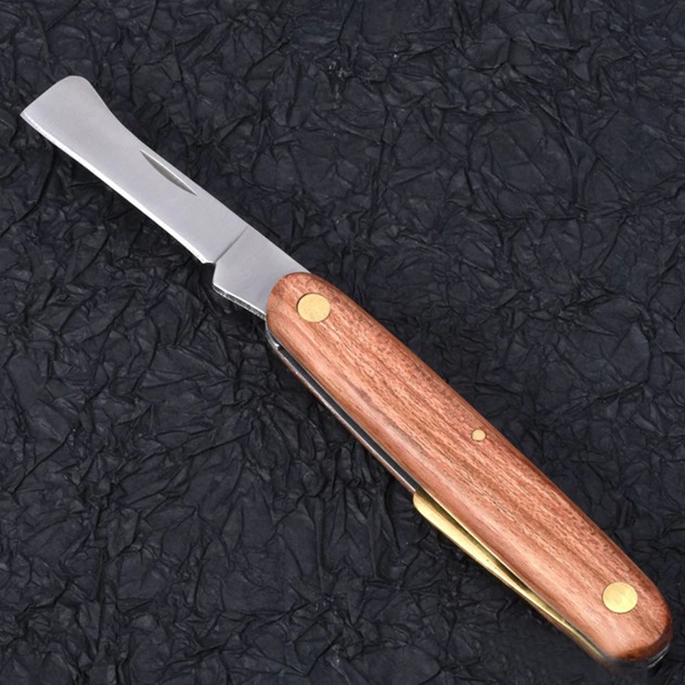 

Garden Grafting Pruning Tool Fruit Tree Seedling Grafting Scissor Tool Foldable Double-Head For Garden Tree Scissor Cutting Tool