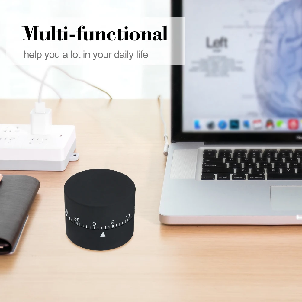 60 минут визуальный таймер с громким будильником ручные часы-таймер обратным