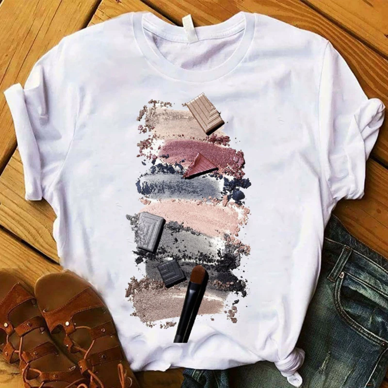 

Women 2020 3D Print T Shirt Vogue Fashion Tops O Neck Short Sleeve T Shirts Ladies Graphic Female Tee Clothing