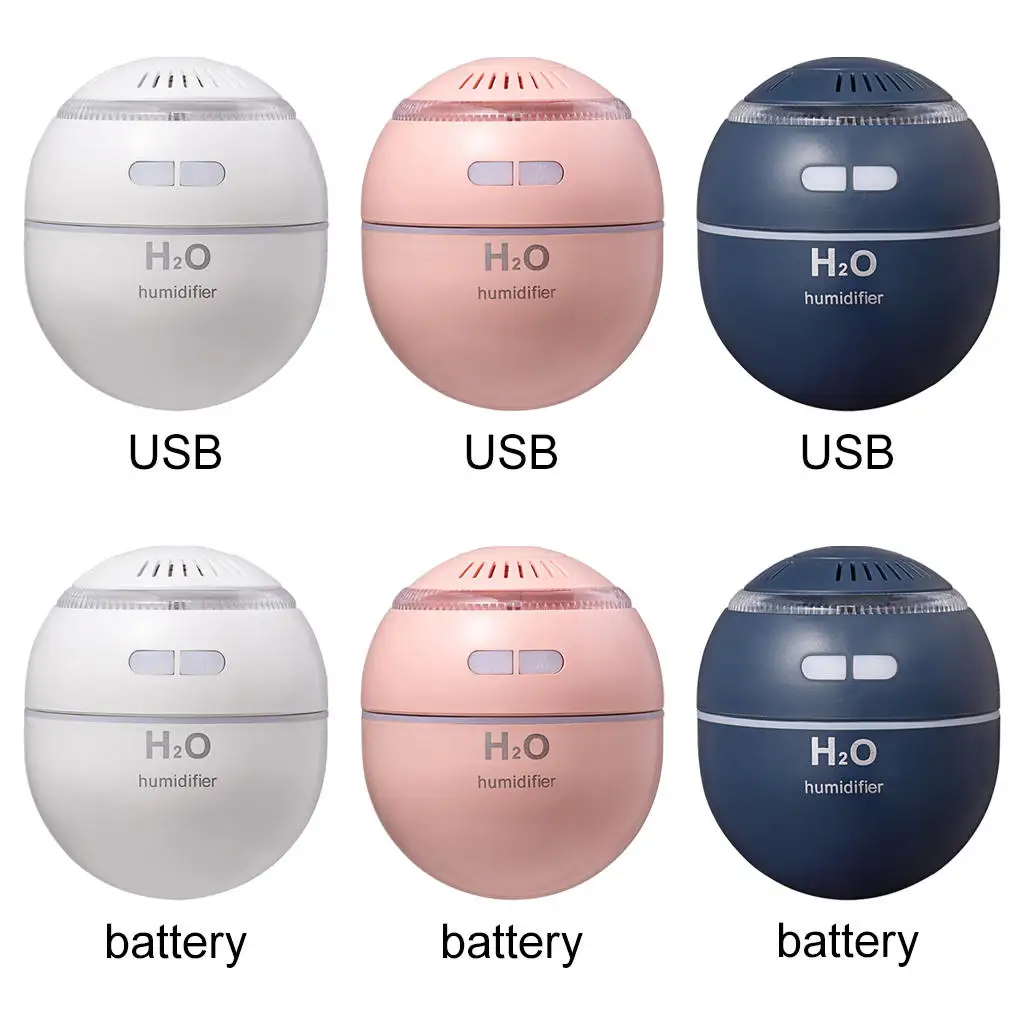 

Travel Tumbler USB Mini Humidifier Essential Oil Diffuser Pocket Size with 7 Colors Light Changing