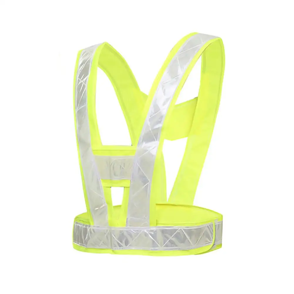 V образная Светоотражающая велосипедная жилетка для безопасности дорожного