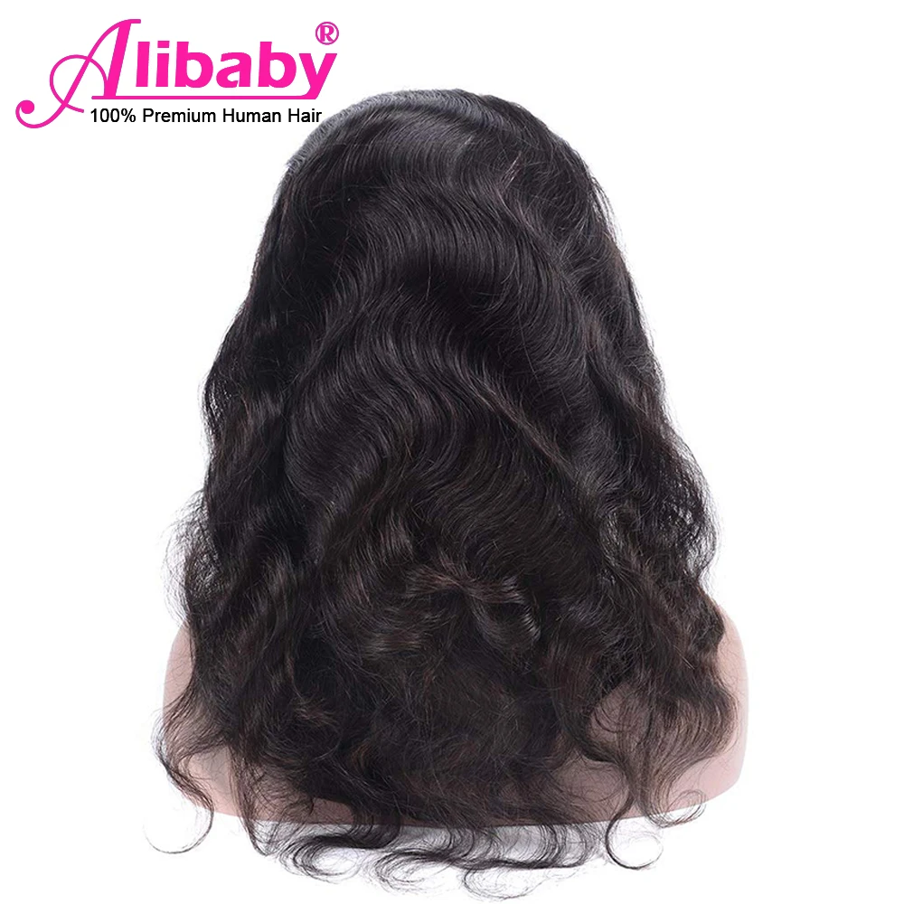 Alibaby 360 фронтальная кружевная застежка с детскими волосами объемная волна