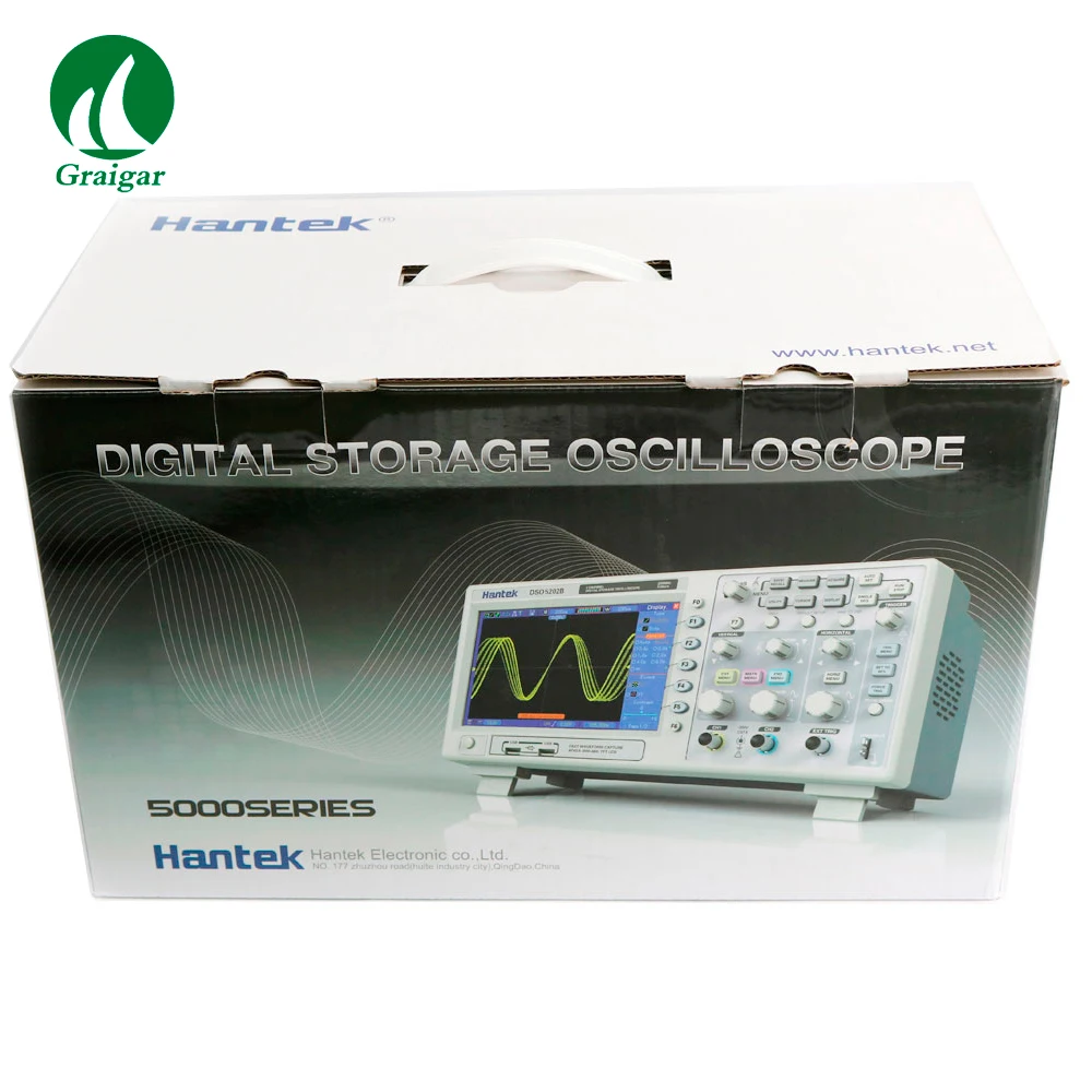 

DSO5202BM Digital Storage Oscilloscope Large (7.0-inch) Color Display,WVGA(800x480) 2 channels