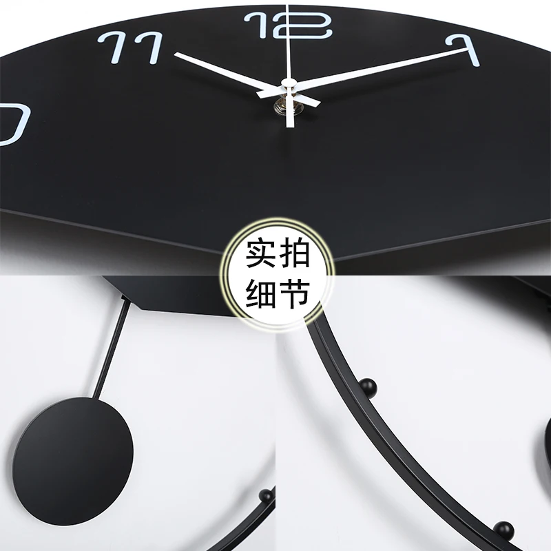 Настенные часы в скандинавском стиле металлические креативные настенные