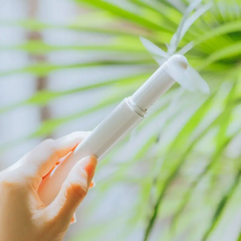 

Hand-held Pocket Pen Shape Mini Fan Portable Travel Wind Blower Air Cooler Battery Dropshipping