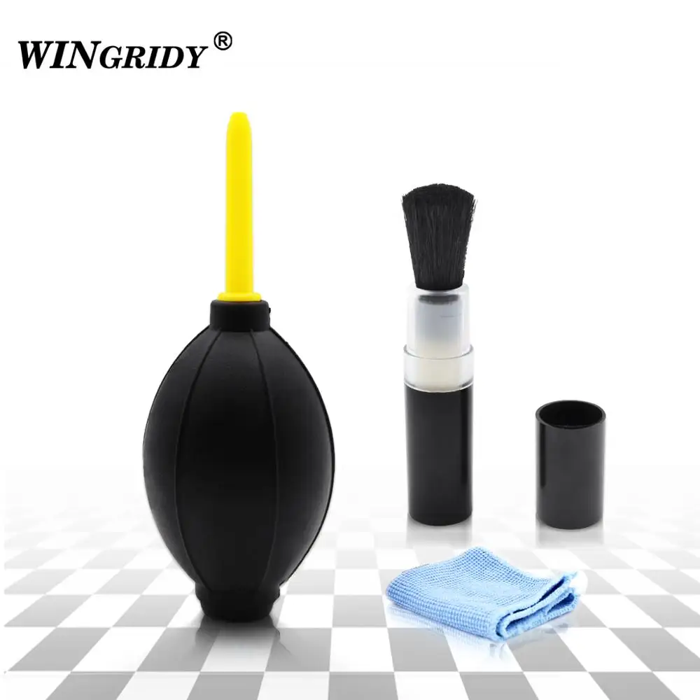 3в1 очиститель для очистки камеры щетка объектива воздуходувка протрите