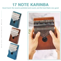 muspor kalimba 17 key mahogany thumb finger piano 17 llaves mbira africa percussion keyboard musical instrument calimba