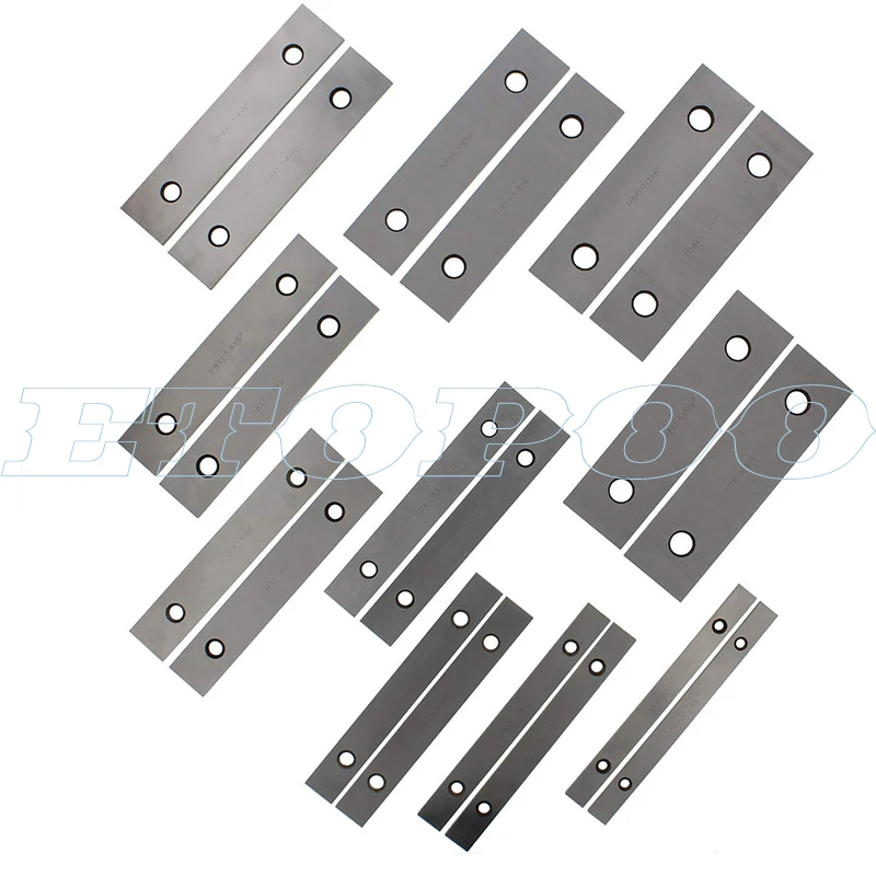 Набор тонких параллельных брусков машиниста-10 пар высокоточных блоков 1/8X6 Дюймов