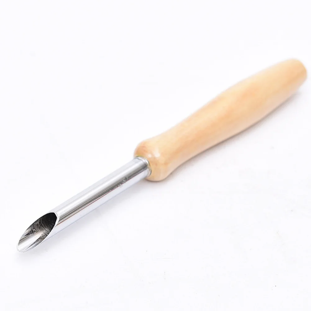 

4pcs Stainless Steel Sculpture Hole Cutter Set Compact Sculpting Tool Pottery Varied Size DIY Round Clay Drilling Assorted