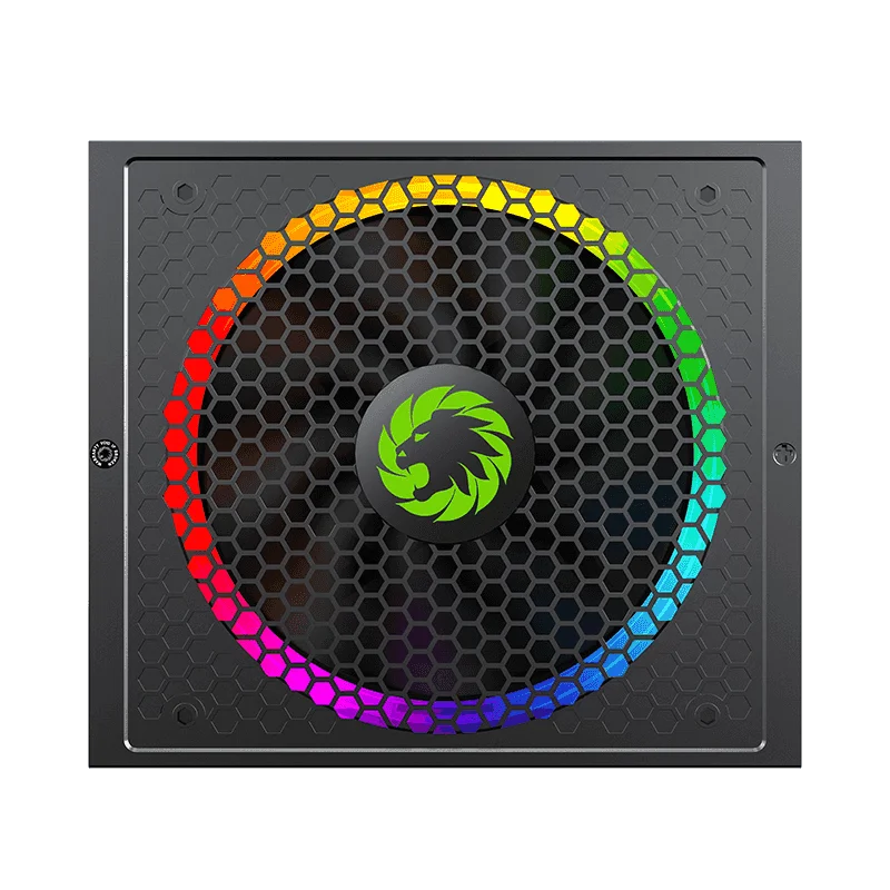 GameMax RGB-850 Rainbow Power Supply 850W RGB Fully Modular 80 Plus Gold Certified with Addressable Light Vairous Color Mode | Компьютеры