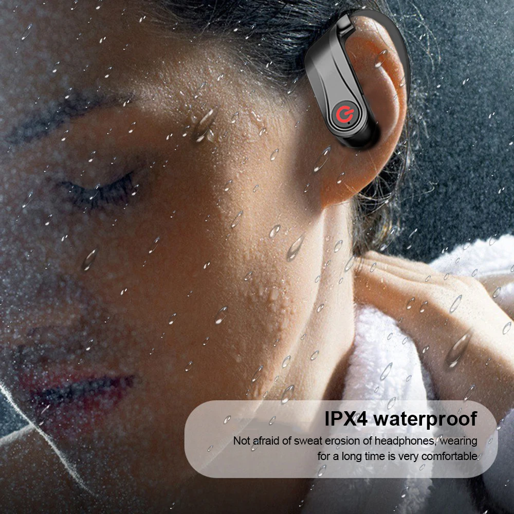 Беспроводные наушники-вкладыши Q62 IPX4 Bluetooth-гарнитура автоматическая пара