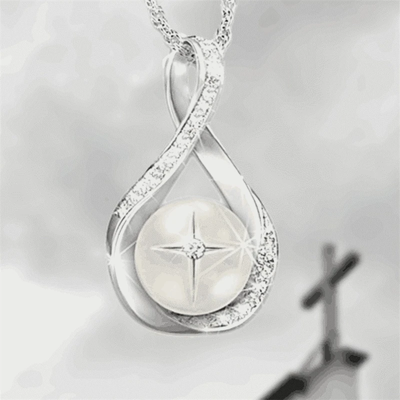 

Women's Creative Popular Fashion Distorted Geometric Pearl Shape Birthday Valentine's Day Gift Party Jewelry Wholesale