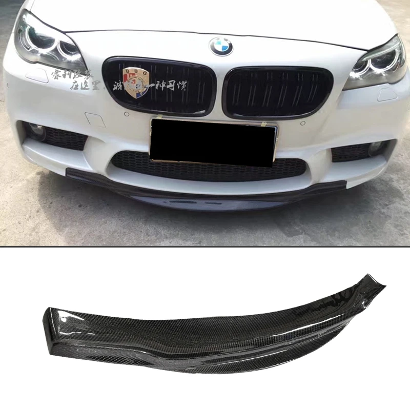 Передний бампер из углеродного волокна спойлер для подбородка BMW 5 серии F10 M5