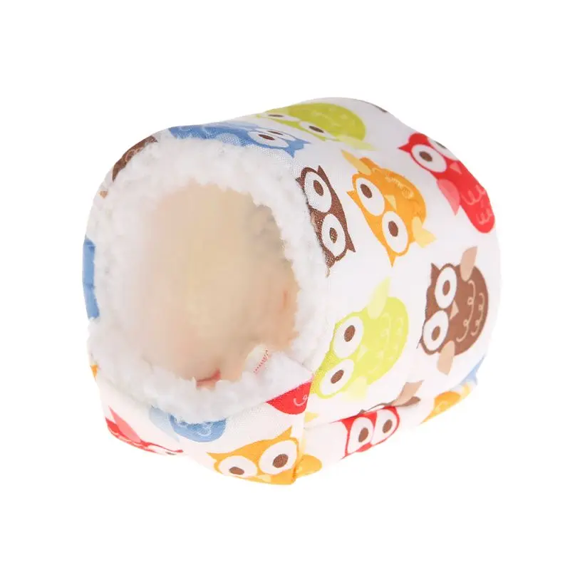 

Хомяк гнездо теплые зимние домашние шлепанцы сна мягкая кровать смесь из хлопка и плюша; Сова для телефона с симпатичным цветочным рисунком...