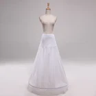 Новое поступление, 1 обруч-подъюбник с высокой талией, свадебное платье А-силуэта, свадебные подъюбники, в наличии платья длиной 110 см (43,4 дюйма)