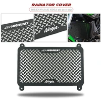 for kawasaki ninja400 ninja 400 2018 2021 motorcycle accessories radiator guard protector grille cover guard protection