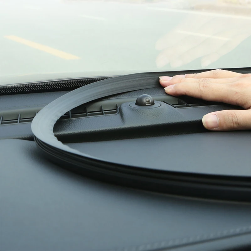 

For Audi B8 C5 C6 TT Q3 Q5 Q7 S3 S4 A3 A4 A5 A6 A7 A8 B6 B7 Car Soundproof Rubber Seal Dashboard Sealing Strip Auto Accessories