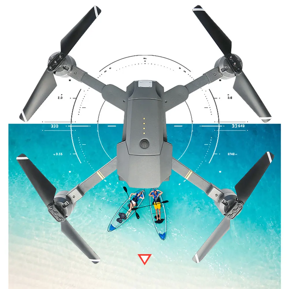 Дрон FPV Дроны с камерой широкоугольный HD 720P режим удержания высоты WIFI RC X Pro