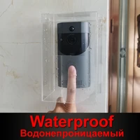 outdoor waterproof wifi doorbell smart video door bell apartment wireless intercom alarm smart home security cameras rainproof