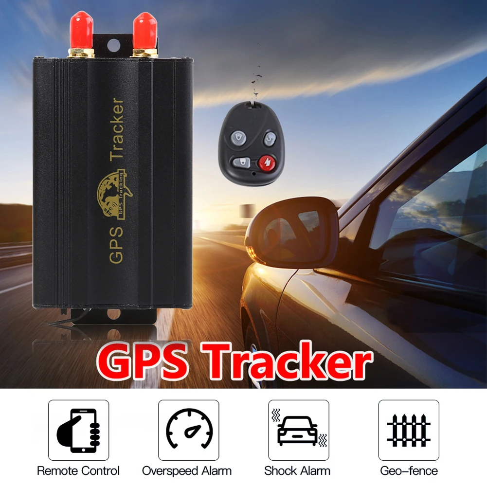 

GPS-трекер TK103B с дистанционным управлением, GPS локатор для автомобиля и мотоцикла, в режиме реального времени