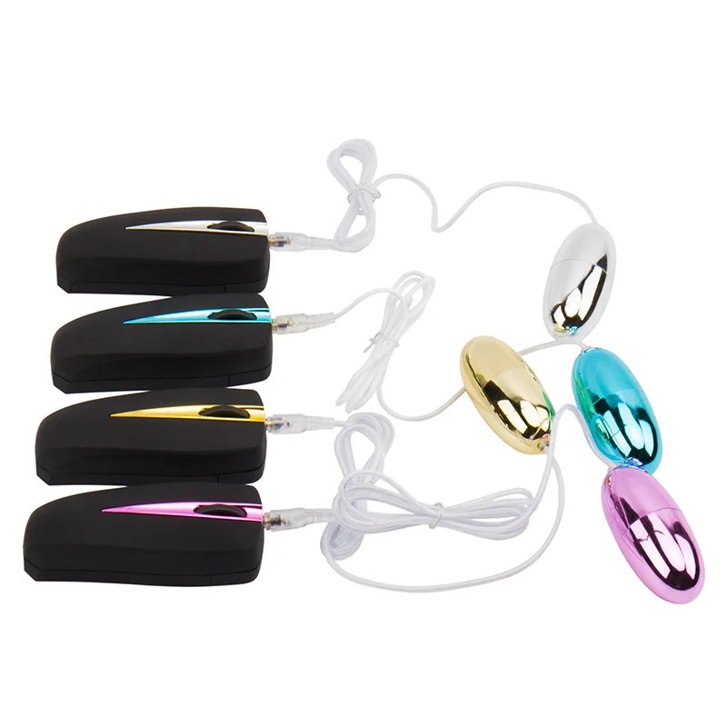 Многоскоростное большое вибрирующее яйцо красочный любовный яйцо-массажер