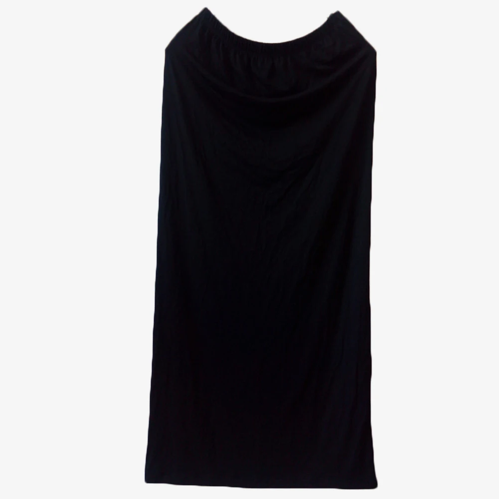 black plain L Летнее сексуальное женское нижнее белье, повседневные женские нижние юбки, базовая мини-юбка, нижнее белье, свободные короткие слипы, нижние юбки - Цвет: black plain L