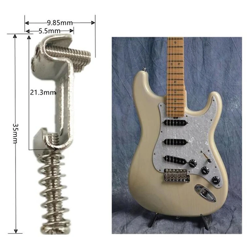 6 roller brücke pull string code elektrische gitarre sattel für stratocaster telecaster elektrische gitarre zubehör free global shippin