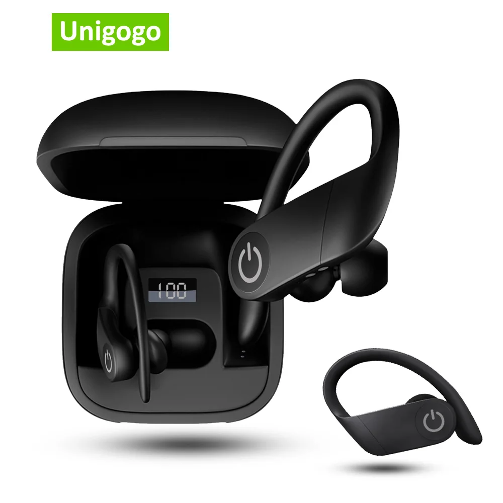 

TWS-наушники B5 с поддержкой Bluetooth 5,0 и зарядным футляром