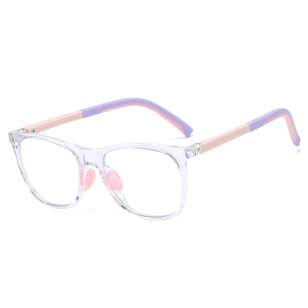 

5206 Children's Glasses Anti-Blue Light Glasses For Boys And Girls Classic TR90 Computer Glasses Colorful Fashion Glasses