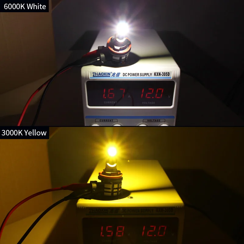 2 шт. H11 H8 светодиодный ные лампы Автомобильные противотуманные фары для Nissan Qashqai