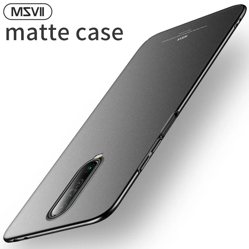 Msvii мобильный телефон чехол для Xiaomi Redmi K30 матовый Жесткий Чехол K20 30 Pro крышка