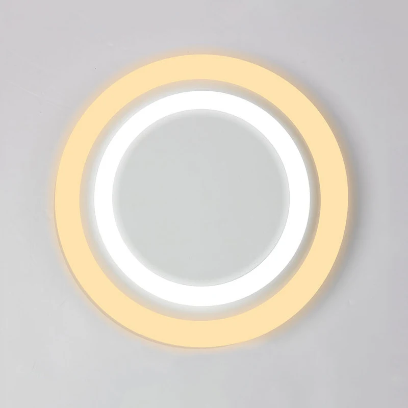 Акриловая светодиодная настенная лампа современный простой прикроватный