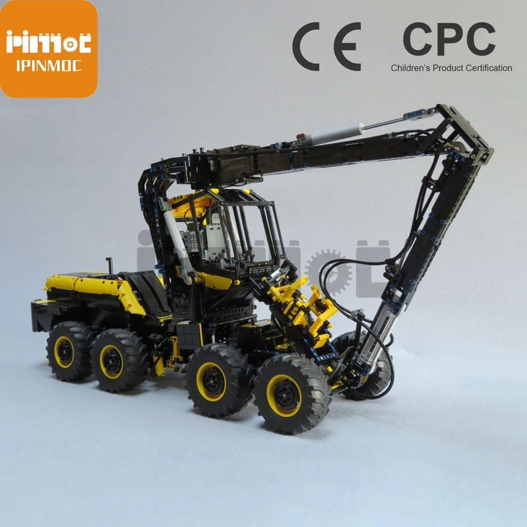 

Moc-39417 large ponsai logging machine 4266pcs Boy Gift splicing building block technology assembly 4266pcs