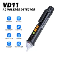 ac 12 1000v voltage detectors intelligent current smart non contact tester pencil meter electric sensor test pen with flashlight
