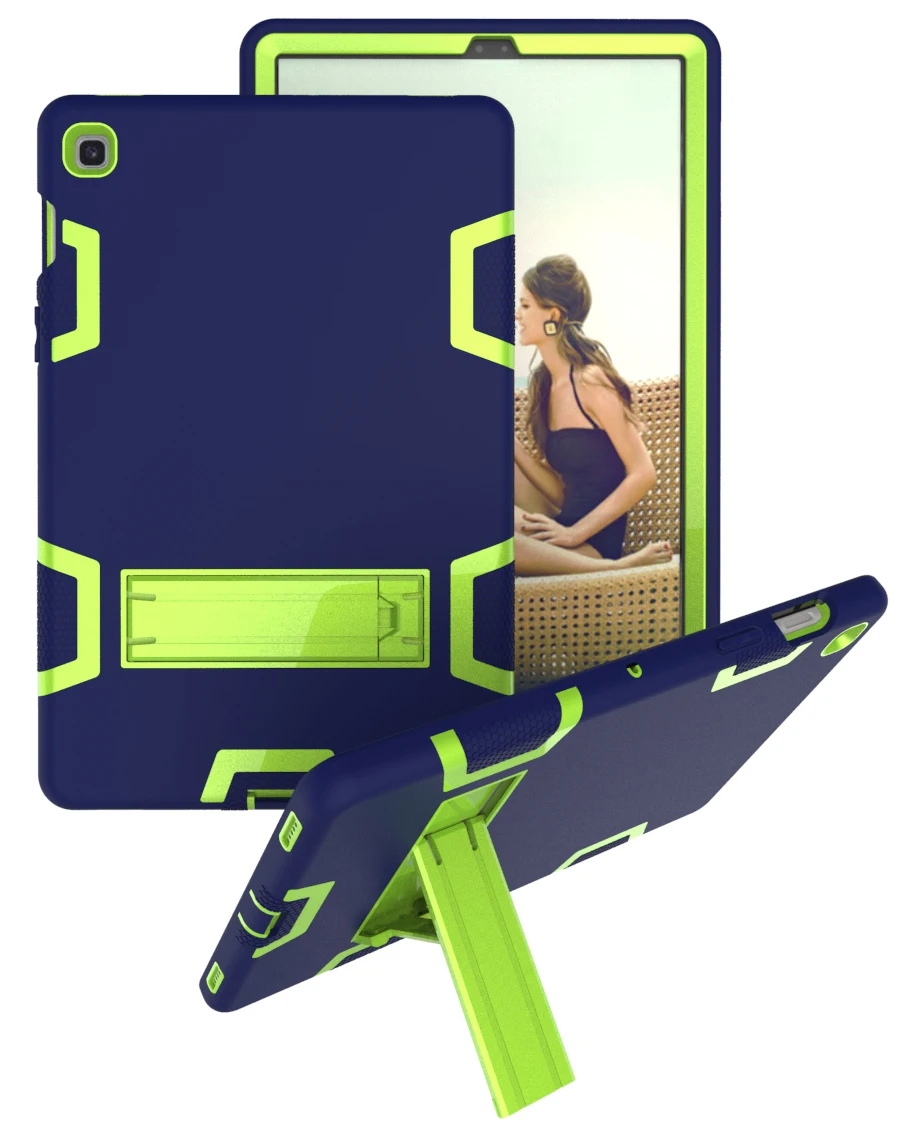 Чехол для Samsung Galaxy Tab S5E 10 5 SM T720 T725 чехол планшета силикон и PC Armor Dazzle Hybrid Case + Pen|Чехлы